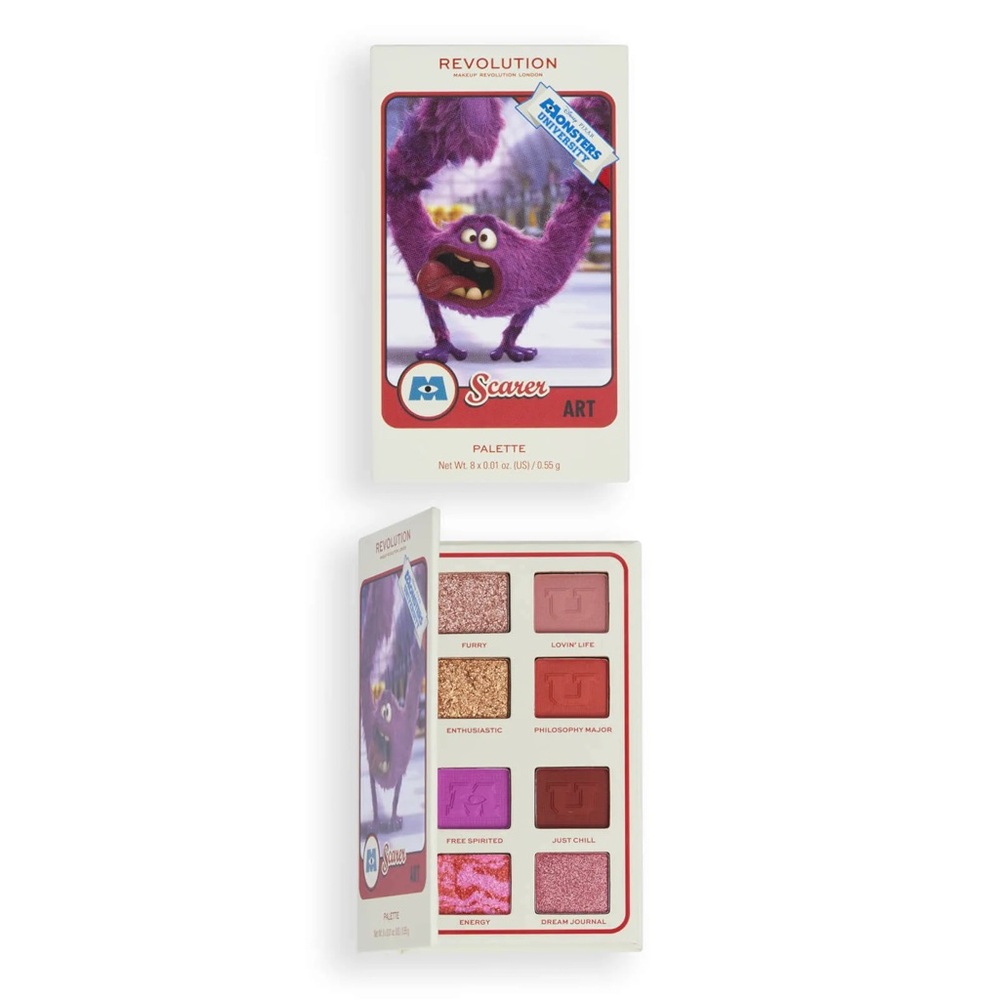 Revolution Disney Pixar Monsters University Eyeshadow Palette (NWT) – 👁️🎨